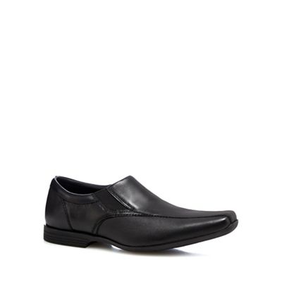 Clarks Black 'Forbes Step' leather shoes